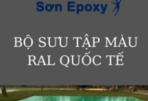 BẢNG MÀU SƠN EPOXY (NACO + JOTUN EPOXY + RAINBOW)