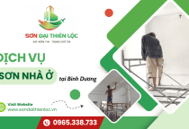 Dịch vụ sơn nhà ở Bình Dương chuyên nghiệp - Khoác áo mới cho ngôi nhà của bạn Dịch vụ sơn nhà ở Bình Dương chuyên nghiệp - Khoác áo mới cho ngôi nhà của bạn