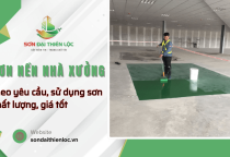 Sơn nền nhà xưởng theo yêu cầu, sử dụng sơn chất lượng, giá tốt Sơn nền nhà xưởng theo yêu cầu, sử dụng sơn chất lượng, giá tốt