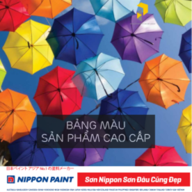 Bảng màu sản phẩm NIPPON cao cấp Bảng màu sản phẩm NIPPON cao cấp