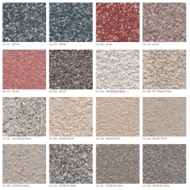 BẢNG MÁU SƠN ĐÁ KOVA