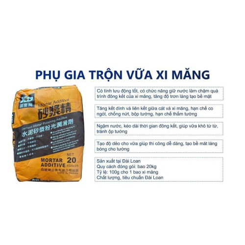 Pha Trộn Vữa Xi Măng
