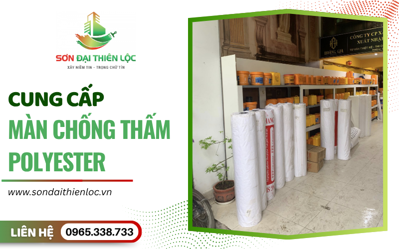 màn chống thấm Polyester