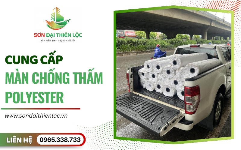 màn chống thấm Polyester