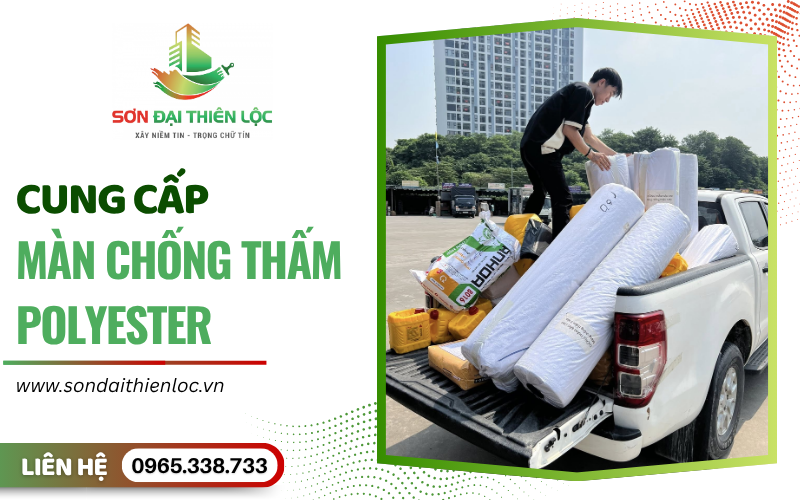 màn chống thấm Polyester