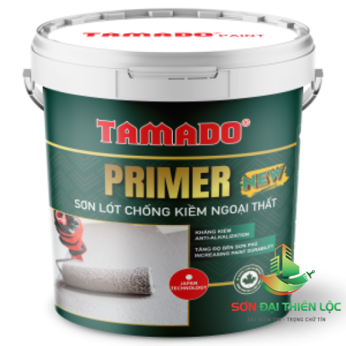 Sơn Lót TAMADO PRIMER NEW – CHỐNG KIỀM NGOẠI THẤT