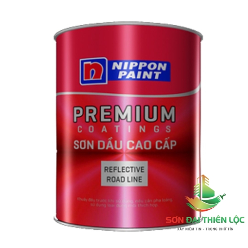 SƠN VẠCH KẺ ĐƯỜNG NIPPON ROAD LINE MÀU ĐEN 5L