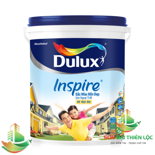 SƠN NGOẠI THẤT DULUX INSPIRE- THÙNG 18L ( MỜ)
