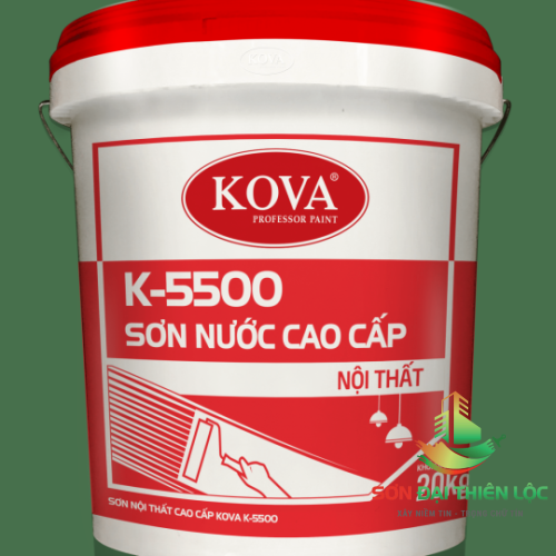 Sơn Nội Thất Cao Cấp KOVA K-5500 Chính Hãng Giá Rẻ, Chiết Khấu Sập Sàn