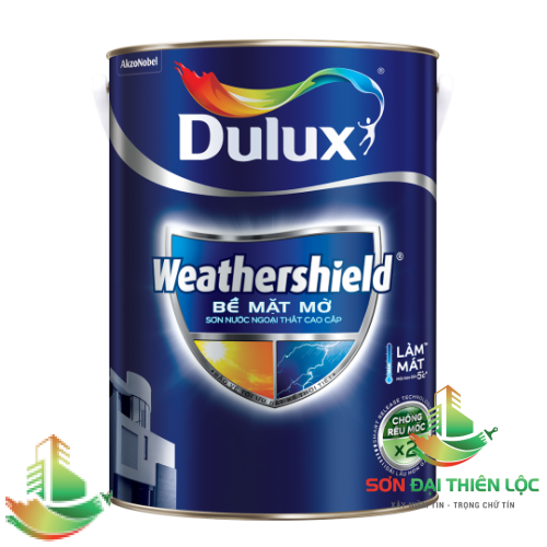 SƠN NGOẠI THẤT CAO CẤP DULUX WETHERSHIELD- LON 1L ( BÓNG)