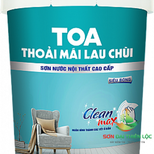 SƠN NƯỚC NỘI THẤT CAO CẤP TOA THOẢI MÁI LAU CHÙI BÓNG MỜ