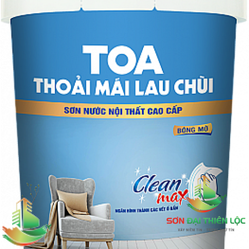 SƠN NƯỚC NỘI THẤT CAO CẤP TOA THOẢI MÁI LAU CHÙI