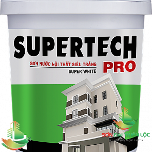 SƠN NƯỚC NỘI THẤT SIÊU TRẮNG SUPERTECH PRO