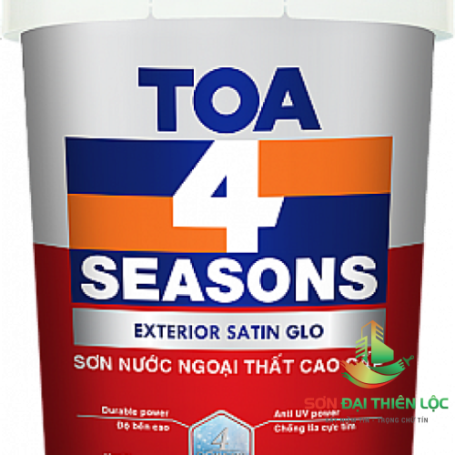 SƠN NƯỚC NGOẠI THẤT TOA 4 SEASONS EXTERIOR SATIN GLO