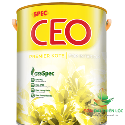 SPEC CEO PREMIER KOTE FOR INTERIOR - SƠN NỘI THẤT CAO CẤP, ĐẸP HOÀN HẢO