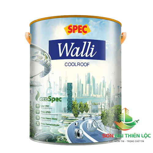 SPEC WALLI COOLROOF - SƠN CHỐNG NÓNG